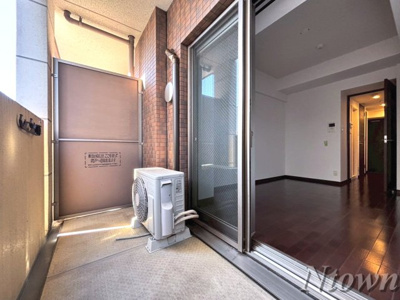 【バルコニー】 | ライジングコート名古屋駅前東 | 陽当たり良好なバルコニーです