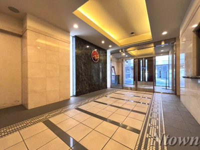 【ロビー】 | ライジングコート名古屋駅前東 | 落ち着いたロビーです