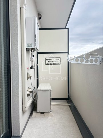 クローバー・レジデンス弁天町のバルコニー