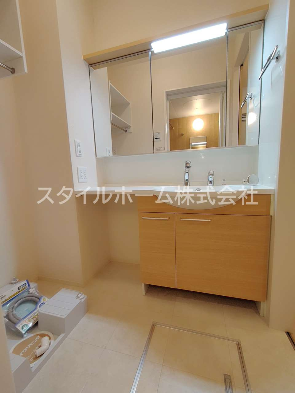 豊橋ウエスト１　Aの洗面所