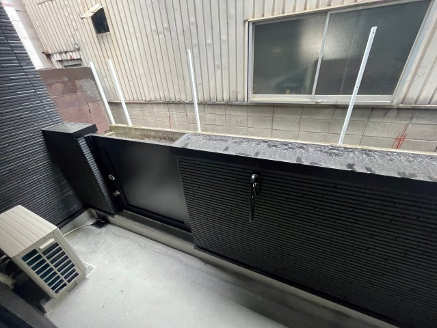 AILE東中浜のバルコニー