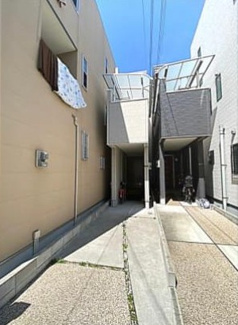 【外観】 | 大阪市此花区西九条１丁目　中古戸建 | 南向きバルコニーで陽当たり良好♪