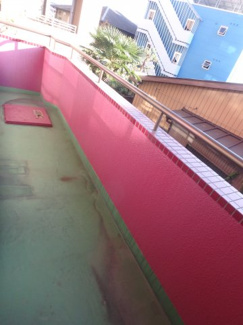 【バルコニー】 | NCKビル | ※同物件別部屋の写真になります。