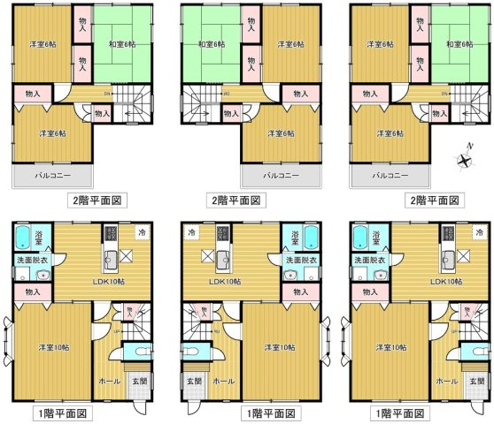 　　☆アビタシオンサンアイ・エステートサンアイ☆の間取り