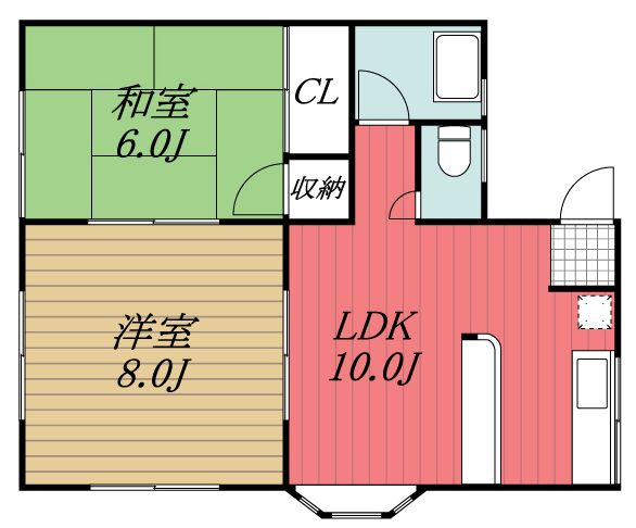 【間取り】 | ハイツ丸藤