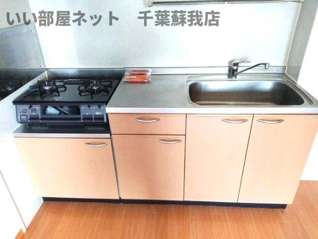 ヴィラージュ　Ⅰ・Ⅱのキッチン|使いやすいキッチンです