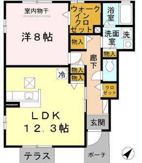 フランドールの間取り