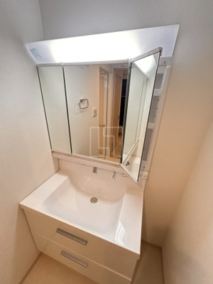 【洗面所】 | シークレフ北浜 | シークレフ北浜　独立洗面化粧台