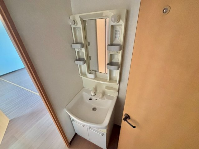 マンション鳩岡の洗面所