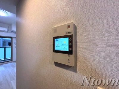 【セキュリティ】 | エステムコート名古屋TWINWEST | モニター付きインターホンです