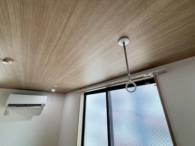 IROHA浅草の設備|室内物干し