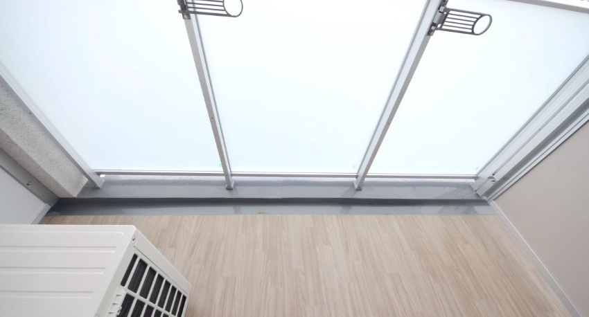 プラウドフラット菊川のバルコニー