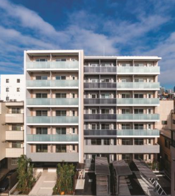 プラウドフラット菊川の外観