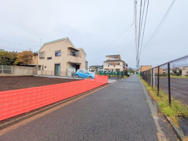 練馬区関町南1丁目　約36坪×建築条件なし　限定2区画の前面道路含む現地写真