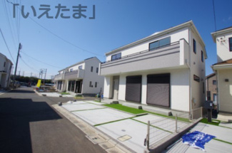 【前面道路含む現地写真】 | 【仲介手数料無料！！】府中市日新町5丁目　新築戸建て（全19棟）C号棟　5190万円 | C号棟