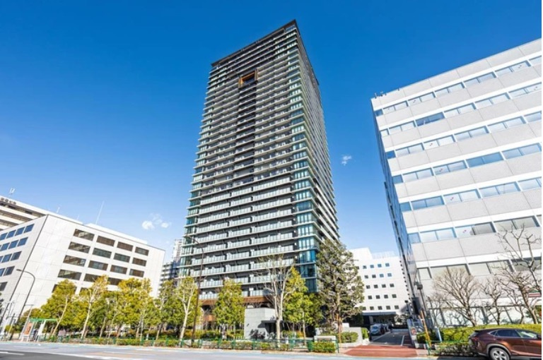 ★仲介手数料無料★プラウドタワー芝浦(免震タワーレジデンス）の外観