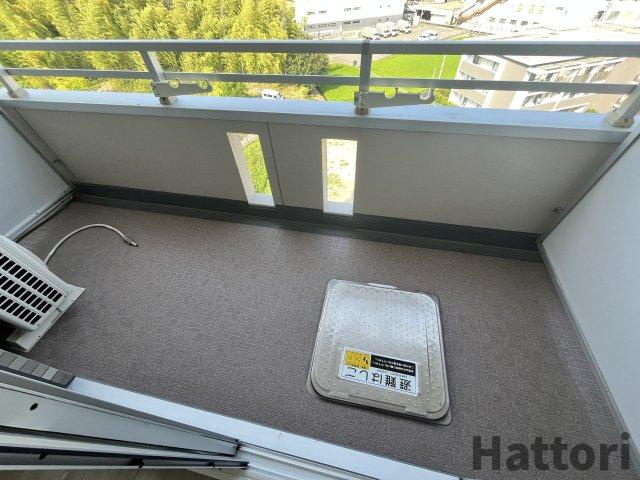 Gran Pino 春日(プランツ緑地)のバルコニー