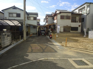 【前面道路含む現地写真】 | 川西市小戸３丁目　建築条件無土地