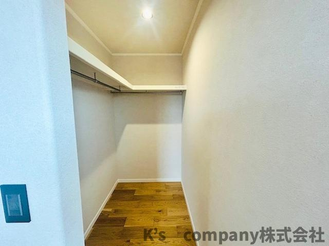 茅ヶ崎市本村1丁目　新築戸建の収納|奥行きのあるウォークインクローゼット☆