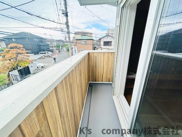 茅ヶ崎市本村1丁目　新築戸建のバルコニー|2階バルコニー☆