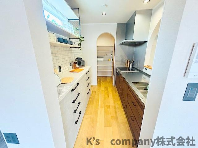茅ヶ崎市本村1丁目　新築戸建のキッチン|キッチンスペース◇