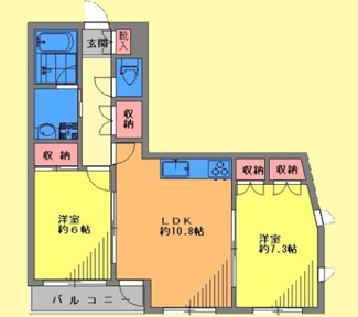 【間取り】 | 第5丸仙ハイツ | 第5丸仙ハイツ　は三都市アース中延店へお任せください！　ご内覧可能なお部屋は物件現地お待ち合わせご案内可能です！