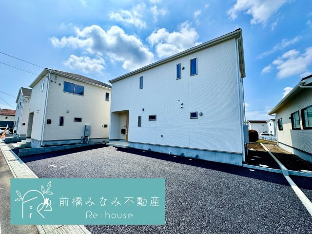 前橋市青柳町第26　２号棟(全４棟)　クレイドルガーデン　新築建売分譲の外観|外観は落ち着いています