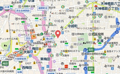 【地図】 | シティエール東梅田Ⅰ