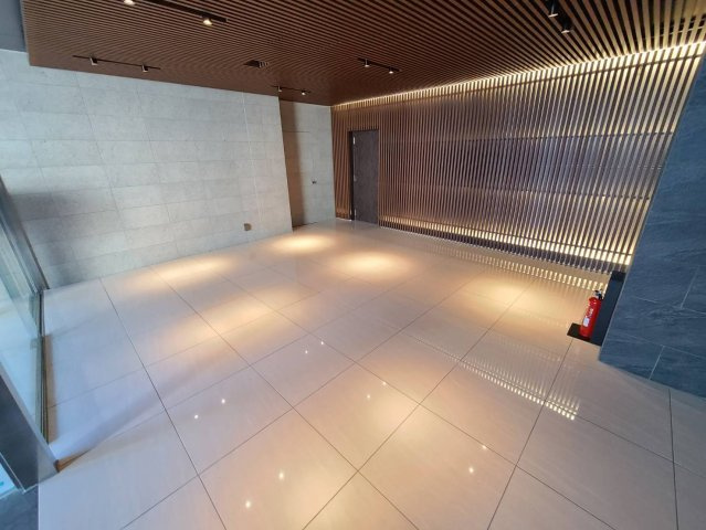 清潔なロビーです