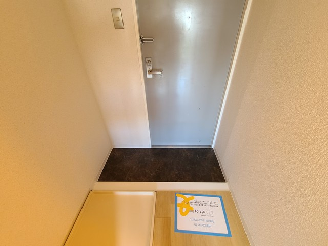 清潔感のある玄関です