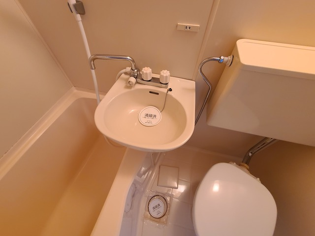 洗面所もついています