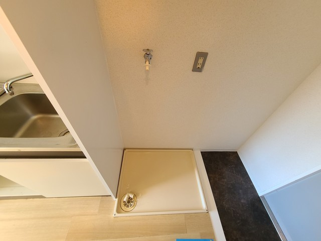 室内で洗濯できます