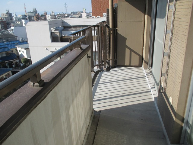 日当たりの良いバルコニーです