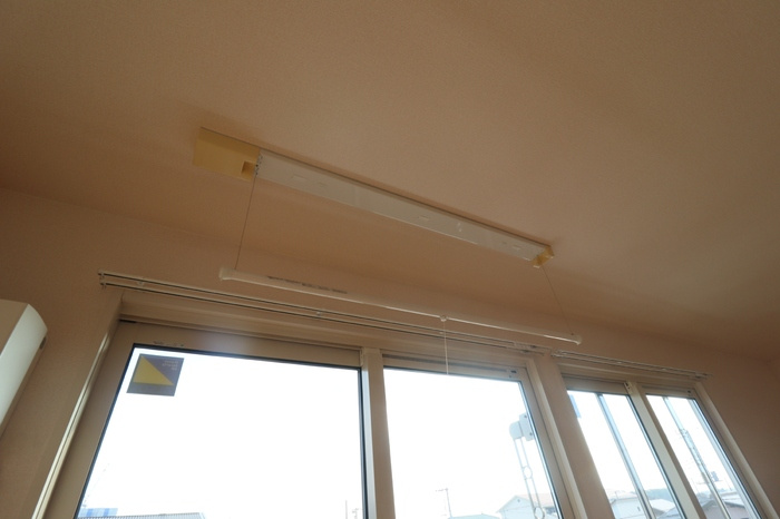 ひたち野 Merry.Palの内装|室内物干し（雨の日などに重宝します）