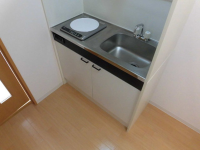 【キッチン】 | レジデンスヤマキ | 収納面も安心のキッチンです