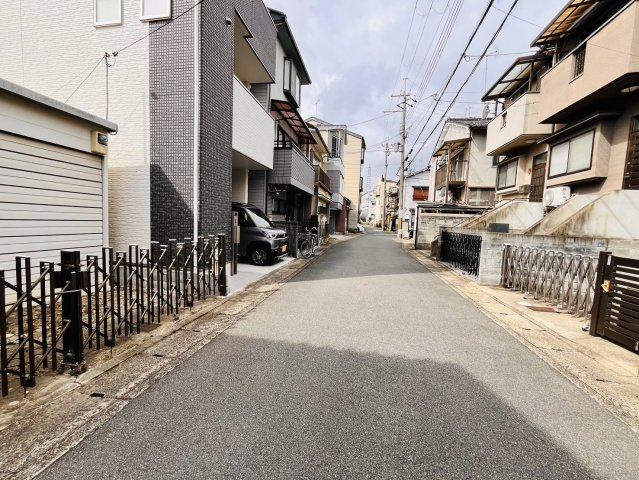 右・梅津上田町の周辺