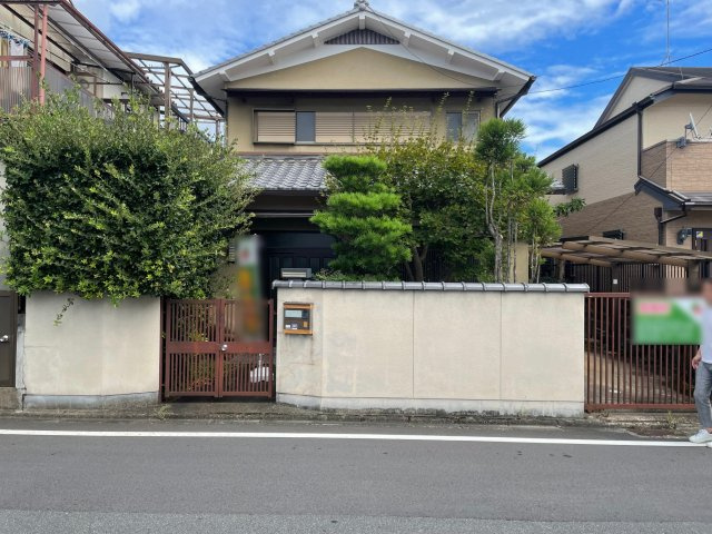 一乗寺染殿町　2号地の外観|現在上物がございます。