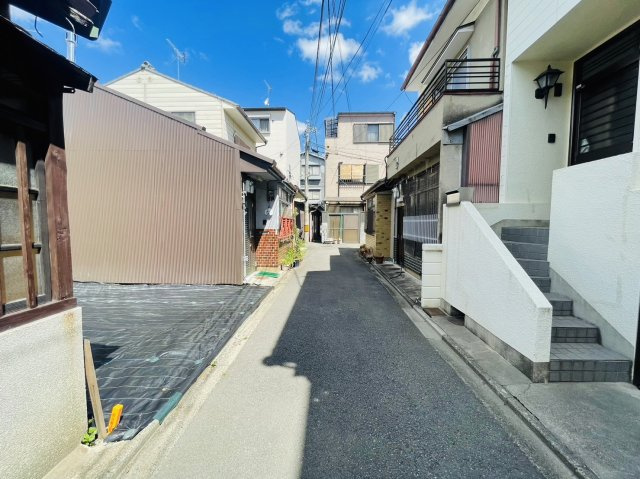 壬生檜町　プラン打ちの前面道路含む現地写真