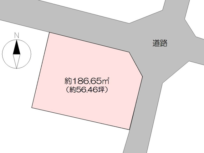 【区画図】 | 売地　南国市西野田1丁目　＠19.30