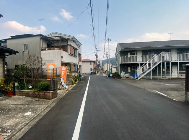 東野狐薮町　建築条件無土地の外観