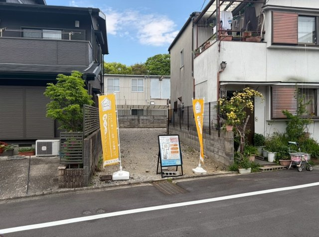 東野狐薮町　建築条件無土地の前面道路含む現地写真