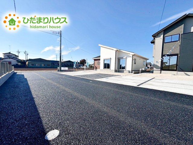 【庭】 | 石岡市茨城1期　新築戸建　2号棟 | お子様の元気なお外遊びも、自宅のお庭なら安心ですね(^^♪