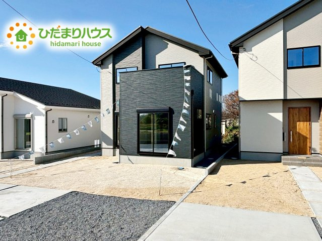 【外観】 | 石岡市茨城1期　新築戸建　2号棟 | 平日・お仕事終わりに少しだけみたい！そんな方も大歓迎です♪お気軽にお問合せください