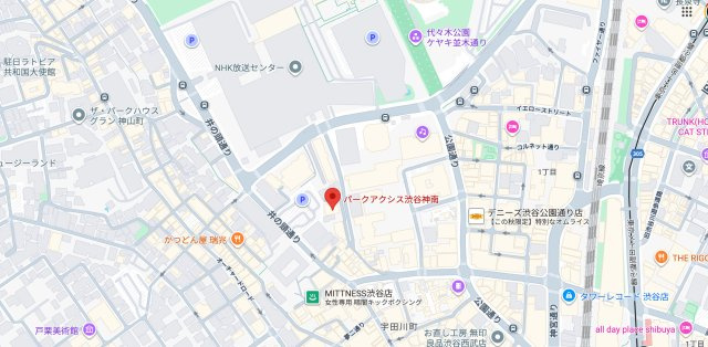 パークアクシス渋谷神南の地図