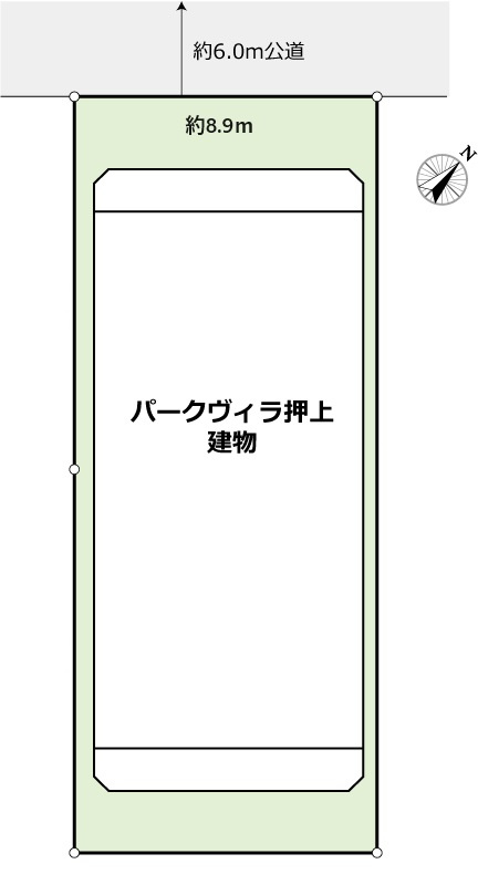 パークヴィラ押上の区画図