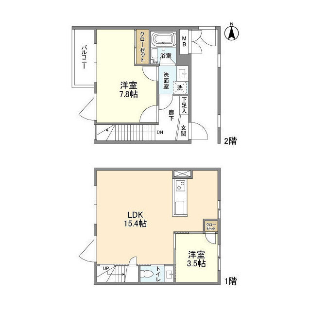 RA-ASHIYAの間取り