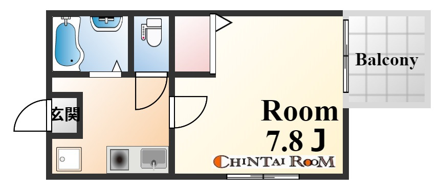 ラフィーヌ六甲の間取り