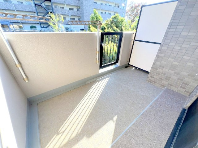 ドラゴンマンション立川壱番館のバルコニー