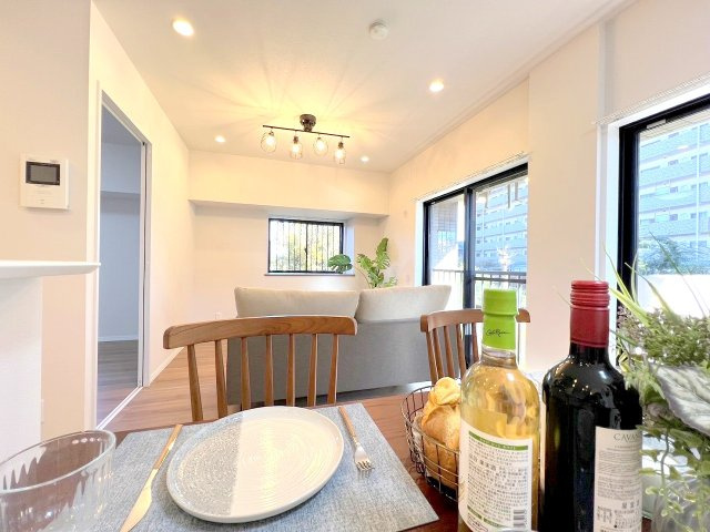 ドラゴンマンション立川壱番館の居間・リビング