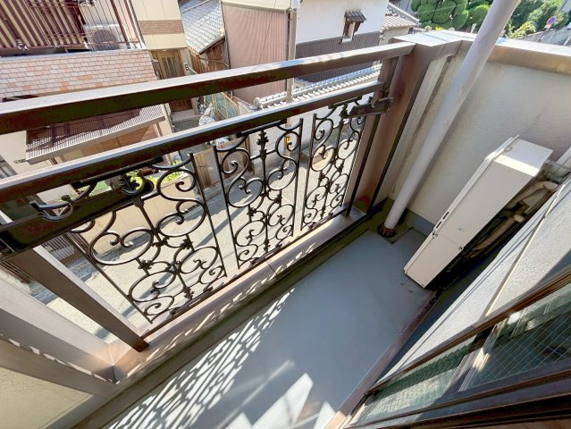 ヴィラ・リベルテ下新庄のバルコニー